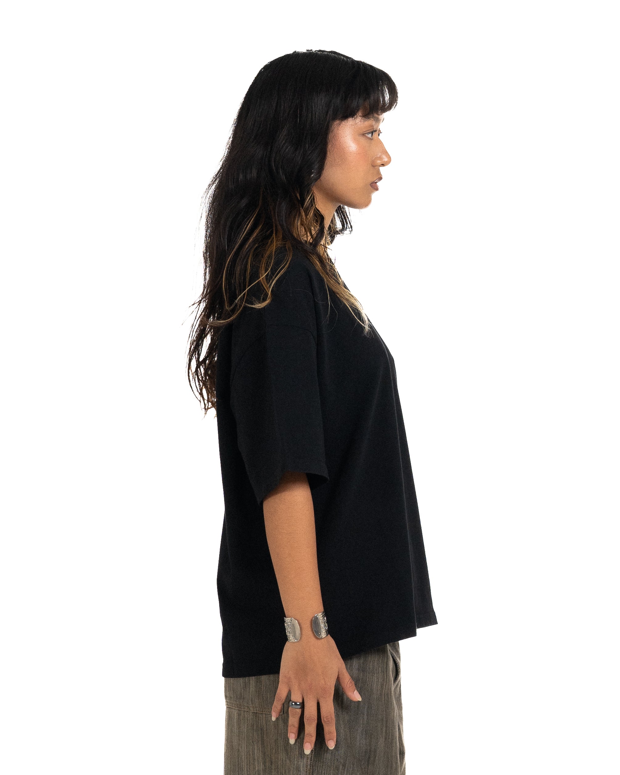 T-Shirt Boxy Black